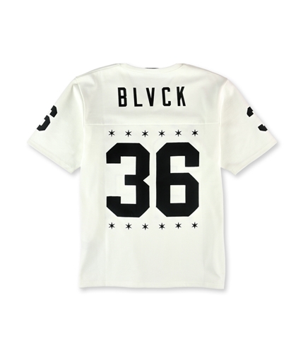 Black Scale Mens The Blvck Football Jersey white M