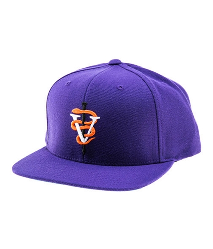 Black Scale Mens The VS Snake Snapback Baseball Cap purple One Size
