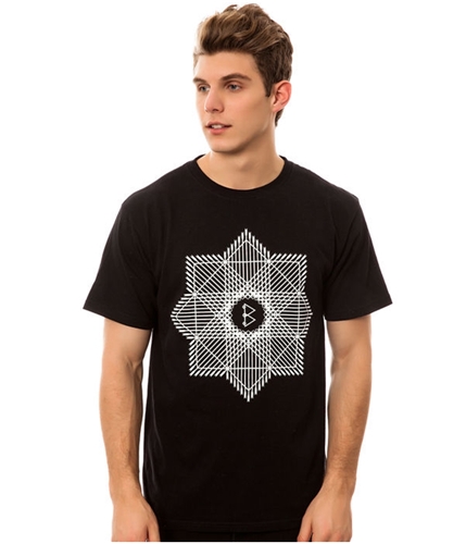 Black Scale Mens The Octo, Tredic Graphic T-Shirt black S