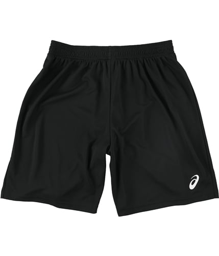 ASICS Mens Solid Athletic Workout Shorts 90 XXS