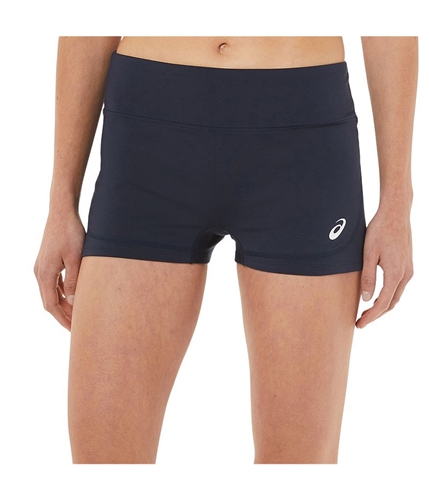 ASICS Womens Volleyball Athletic Workout Shorts navy XXS