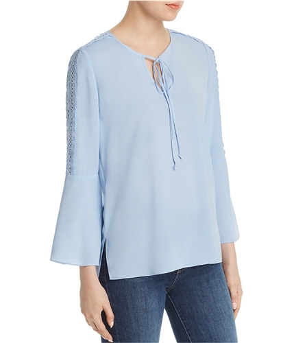 Le Gali Womens Bevin Pullover Blouse blue M