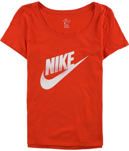 Nike Womens Athletics Graphic T-Shirt spicyorange XS