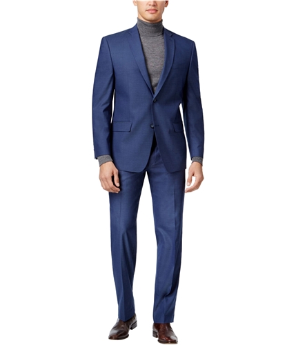 Marc New York Mens Classic Fit Dress Pants Slacks blue 33x32