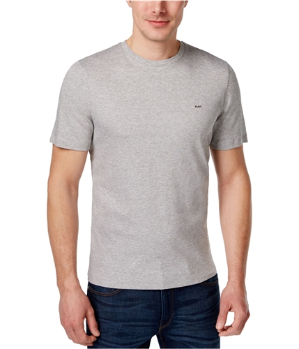 Michael Kors Mens Crew Basic T-Shirt heathergrey 2XL