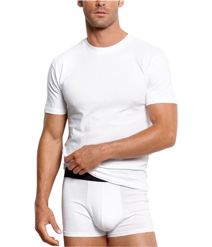 Alfani Mens 7 Pack Basic T-Shirt white S