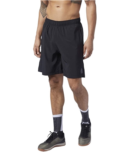 Reebok Mens RC Austin II Athletic Workout Shorts black M