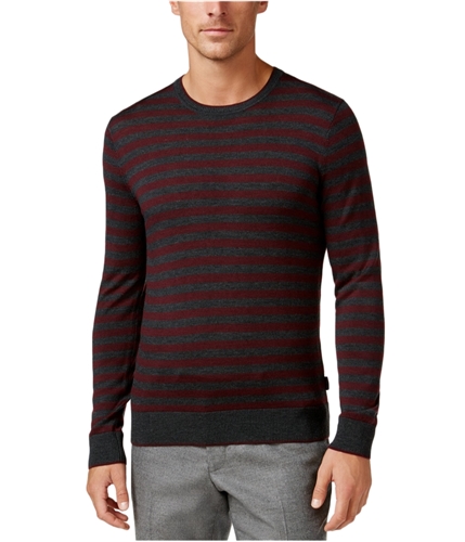 Michael Kors Mens Knit Pullover Sweater ashmelange L