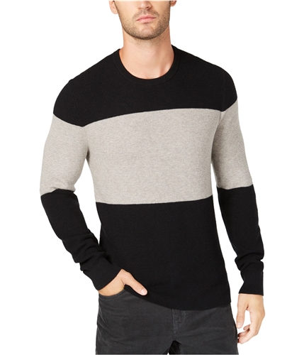 Michael Kors Mens Colorblocked Pullover Sweater black 2XL