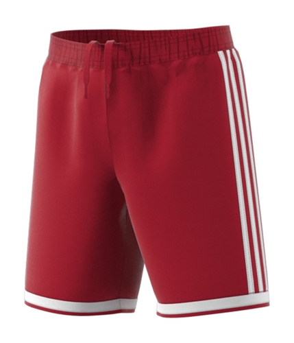 Adidas Boys Basic Basketball Athletic Workout Shorts red S