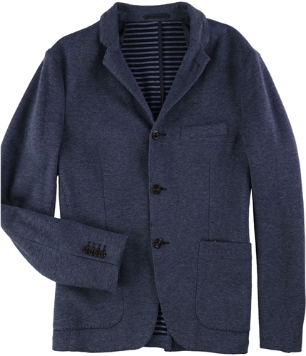 Michael Kors Mens Cotton Sport Coat indigo 40