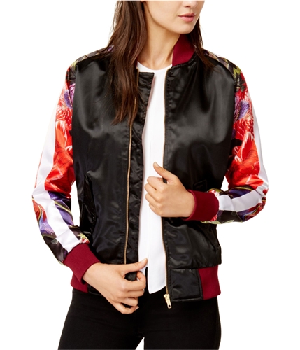 CHRLDR Womens True Romance Bomber Jacket black XS
