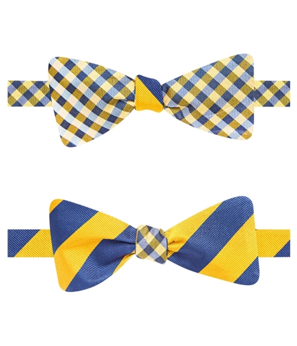 Countess Mara Mens Check Self-tied Bow Tie rugbygingham One Size