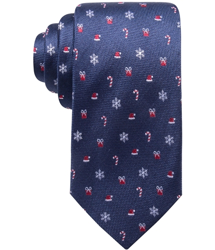 Club Room Mens Medley Self-tied Necktie navy One Size