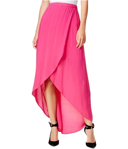 Chelsea Sky Womens Tulip Front Maxi Skirt rsb L