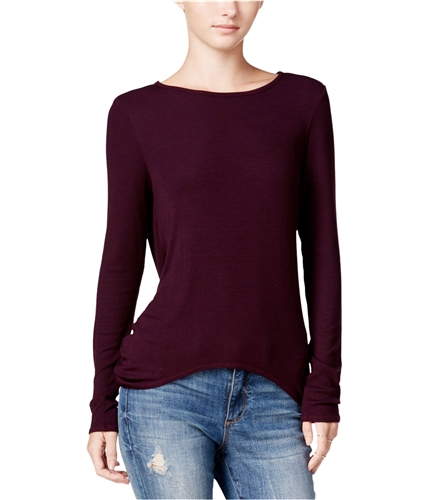Chelsea Sky Womens Open Back Pullover Blouse blk M