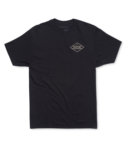 Rip Curl Mens Undertow Diamond Graphic T-Shirt black L