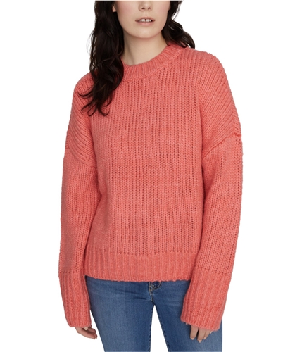 Sanctuary Clothing Womens Telluride Pullover Sweater coral XS