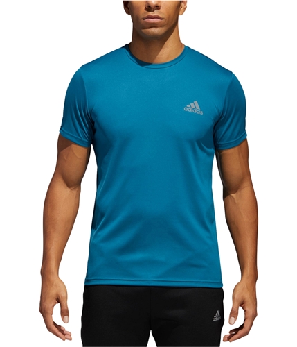 Adidas Mens Climalite Basic T-Shirt blue S