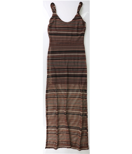 Sanctuary Clothing Womens Striped A-line Maxi Dress desertescape XS