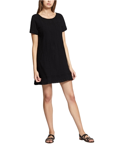 Sanctuary Clothing Womens After Glow Peasant Dress black S