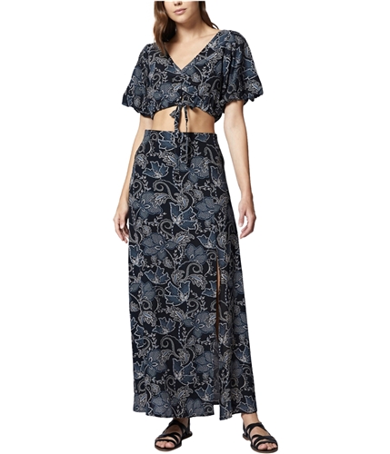 Sanctuary Clothing Womens Floral Maxi Skirt wildflower M