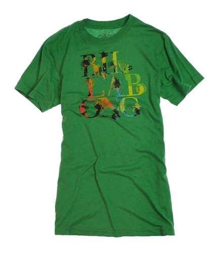 Billabong Mens Logo Tt Graphic T-Shirt green S