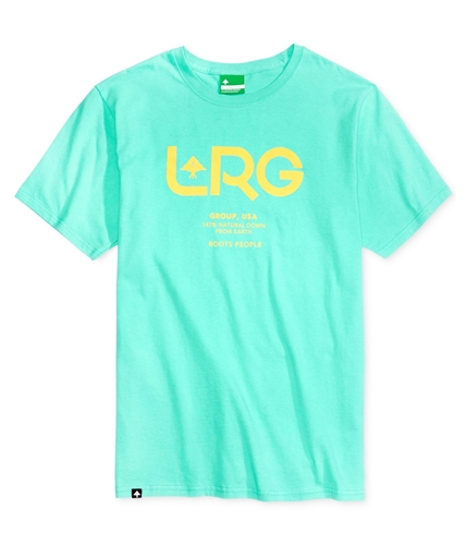 LRG Mens Earth Down Graphic T-Shirt li96 XL