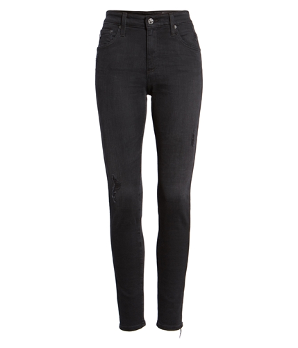 AG Adriano Goldschmied Womens Farrah Skinny Fit Jeans charcoal 27x29