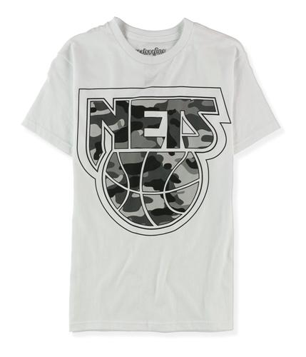 Ecko Unltd. Mens Brooklyn Nets Graphic T-Shirt blwht S