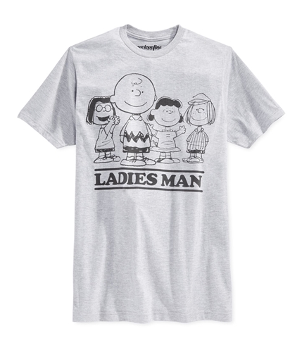 We Love Fine Mens Ladies Man Graphic T-Shirt hthrgrey S