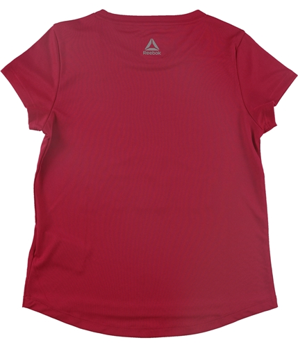 Reebok Girls WOR Drip-Look Logo Graphic T-Shirt rugros XS