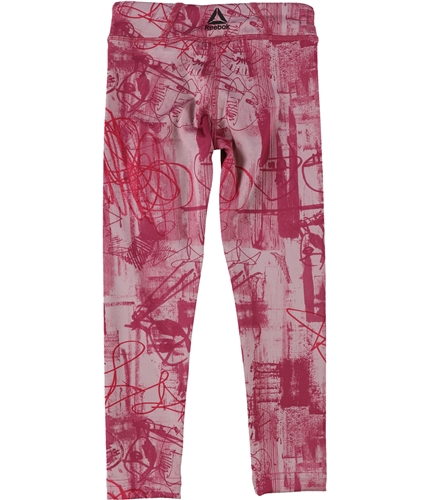 Reebok Girls Adventure Compression Athletic Pants pink 4T/16