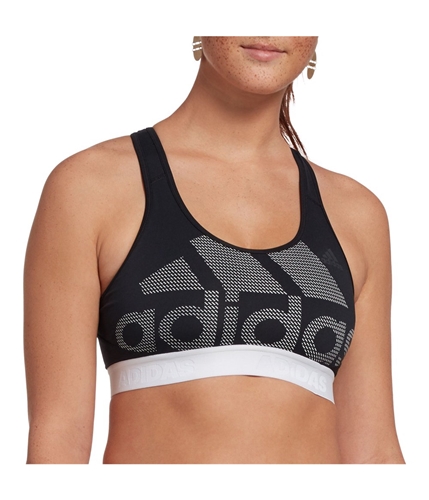 Adidas Womens 'Don't Rest' Alphaskin Sports Bra blackwhite XS