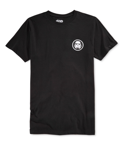 Mighty Fine Mens Storm Trooper Embellished T-Shirt black M