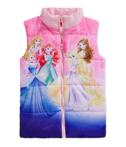 Disney Girls Character Puffer Jacket petalltpink 2T
