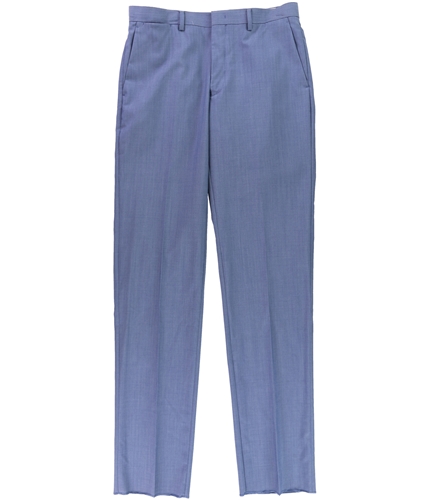 DKNY Mens Heathered Dress Pants Slacks blue 33x36