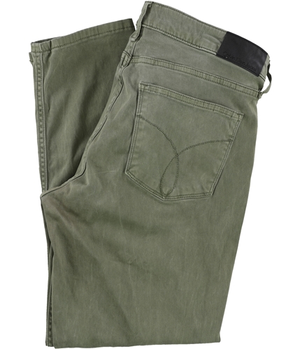 Calvin Klein Womens Ankle Skinny Fit Jeans green 32x26