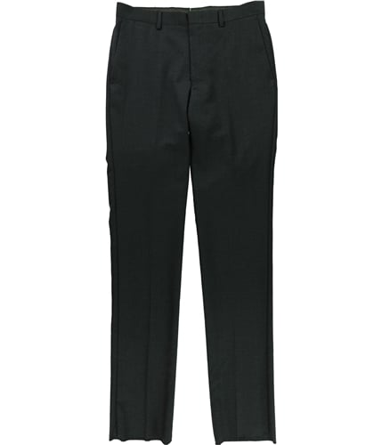 DKNY Mens Slim fit Dress Pants Slacks Grey 32/Unfinished