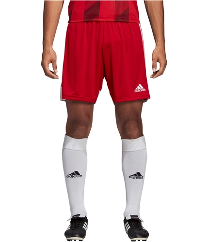 Adidas Mens Tastigo 19 Soccer Athletic Workout Shorts red S