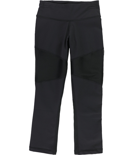 Reebok Womens C Lux 3/4 Tight Compression Athletic Pants black XXS/21