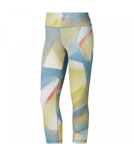 Reebok Womens Lux Bold Compression Athletic Pants multicolor XXS/20