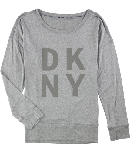 DKNY Womens Logo Graphic T-Shirt pvf S