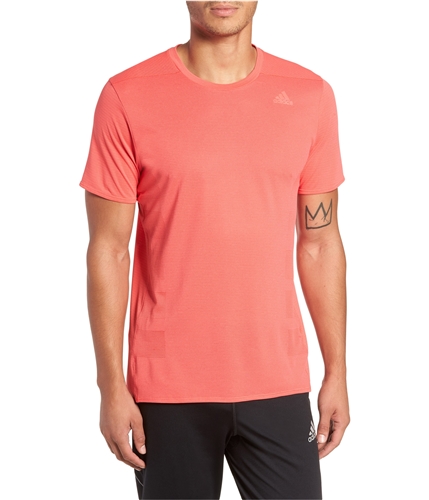 Adidas Mens Supernova Running Basic T-Shirt orange M
