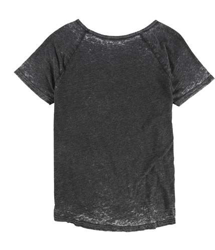 Dreamr Womens Hola Graphic T-Shirt gray L