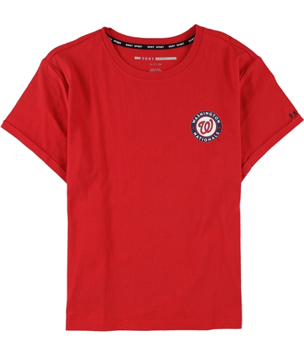 DKNY Womens Washington Nationals Graphic T-Shirt wnl S