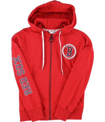 DKNY Womens Boston Red Sox Hoodie Sweatshirt brx S