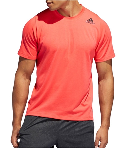 Adidas Mens FreeLift Graphic T-Shirt brightorange M