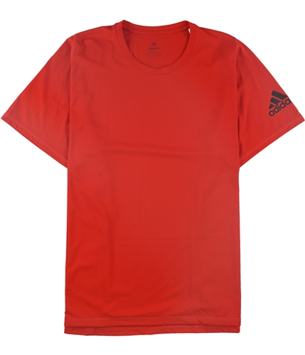 Adidas Mens Freelift Basic T-Shirt red M