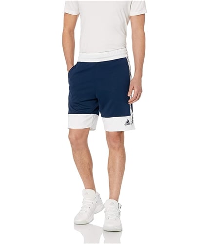 Adidas Mens Pro Accelerate Athletic Workout Shorts navy S